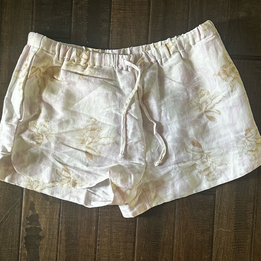 RVCA linen shorts